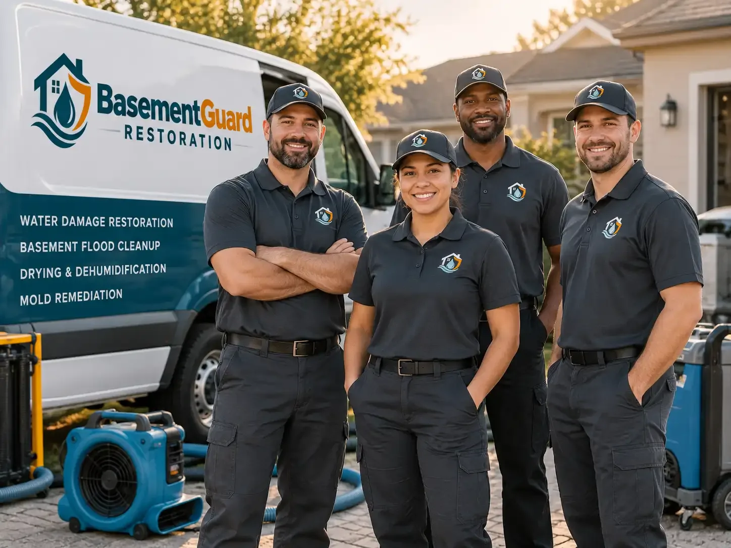 Basement Water Damage Restoration company in Moorland, IA